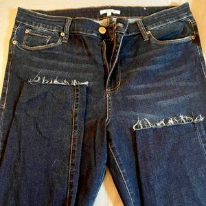 Women's Distressed Jeans